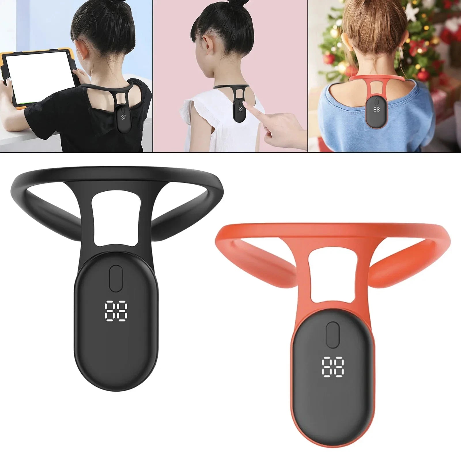 Smart Micro-Vibration Posture Corrector - Spinal Alignment with Real-Time Reminder for Adults & Kids
