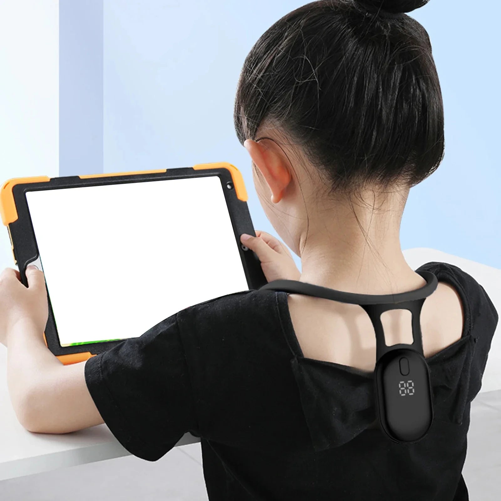 Smart Micro-Vibration Posture Corrector - Spinal Alignment with Real-Time Reminder for Adults & Kids